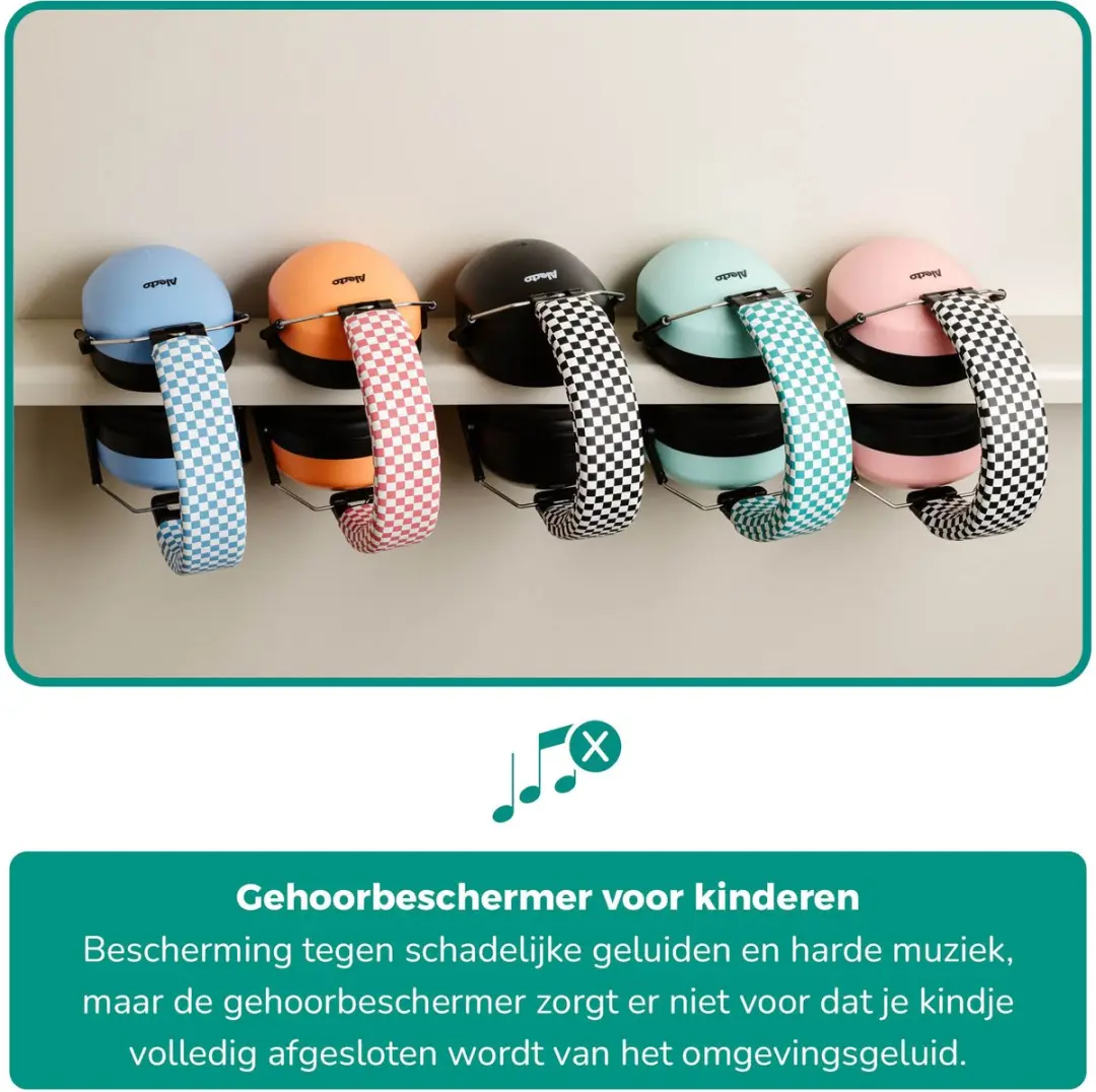 Alecto BV-71 Gehoorbescherming Kinderen - Groen