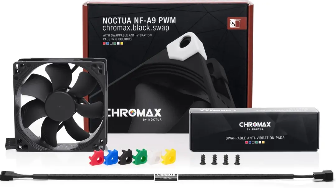 Noctua NF-A9 PWM CH.BK.S Ventilator 92mm - Zwart