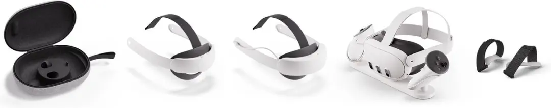 Meta Quest 3 Siliconen Gezichtsinterface 137250 - Zwart