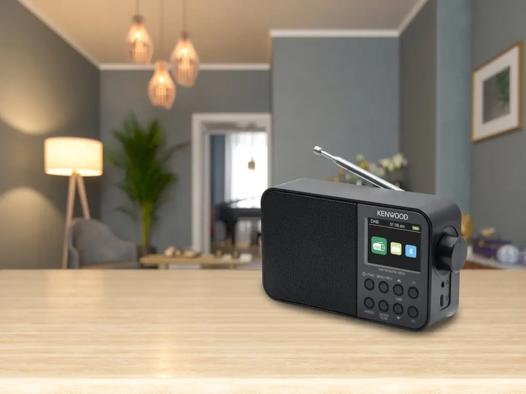 Kenwood CR-M30DAB DAB+ Radio - Zwart