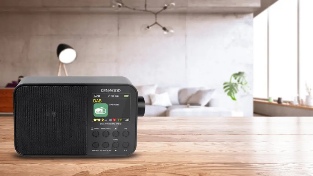 Kenwood CR-M30DAB DAB+ Radio - Zwart - afbeelding 6 van 6