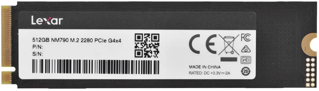 Lexar NM790 LNM790X512G-RNNNG SSD - 512GB
