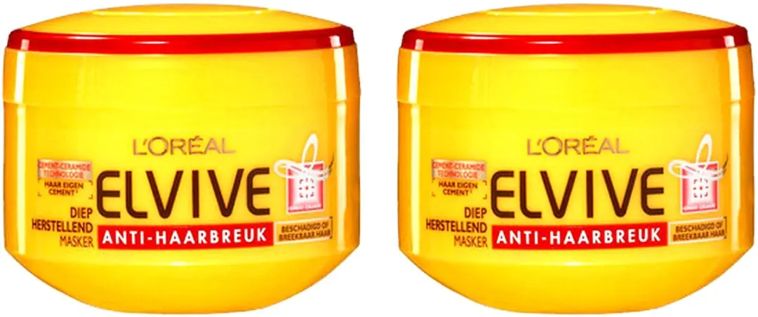 L'Oréal Paris Elvive Anti-Haarbreuk Haarmasker 400ml