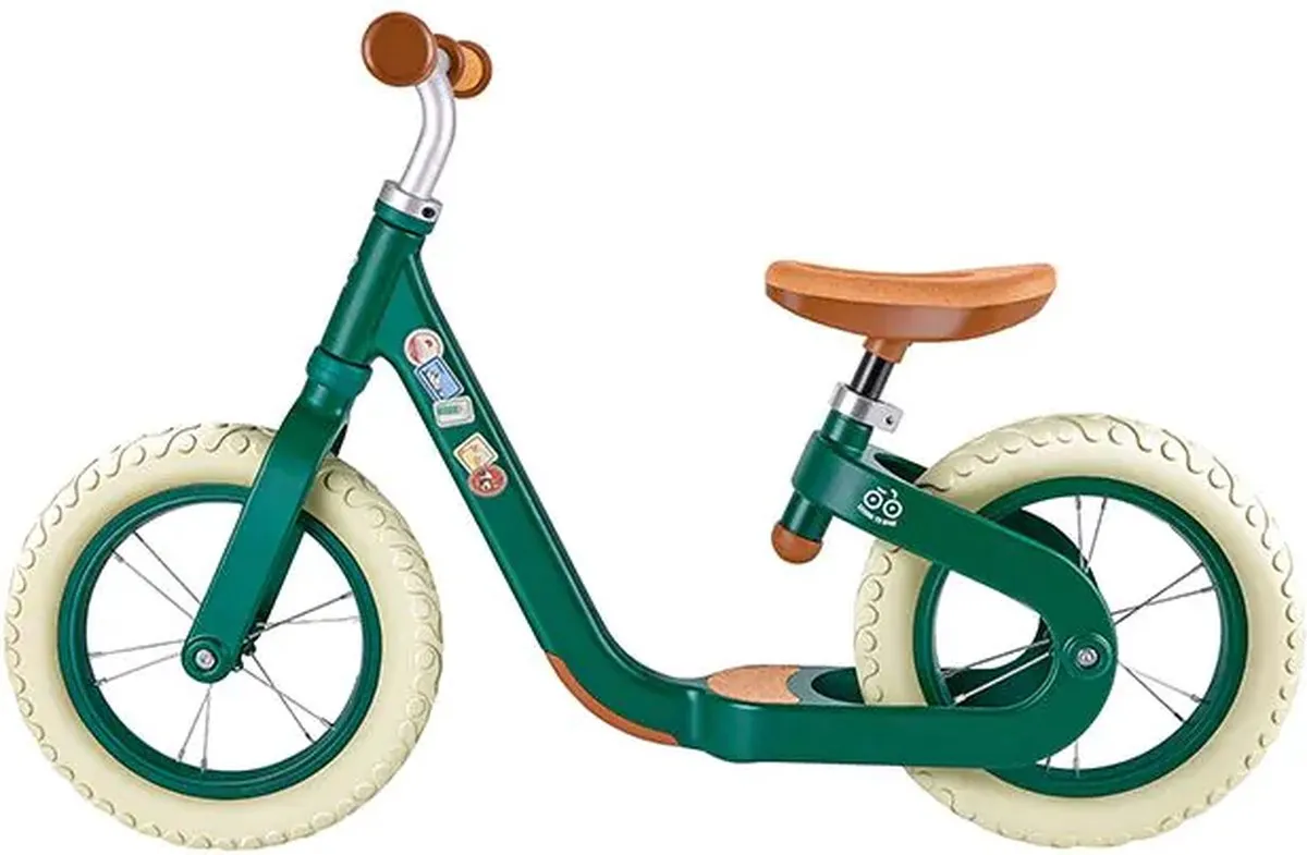 Loopfiets leren rijden - Groen