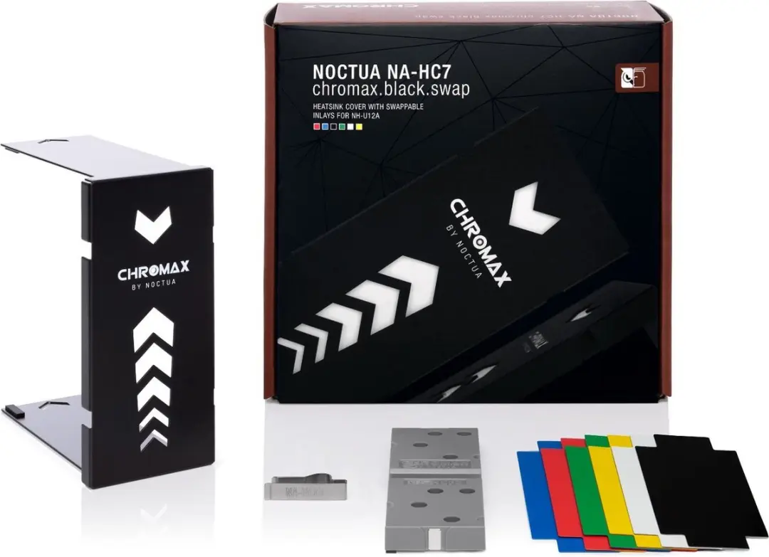 Noctua NA-HC7 chromax.black.swap Heatsink Cover - Zwart
