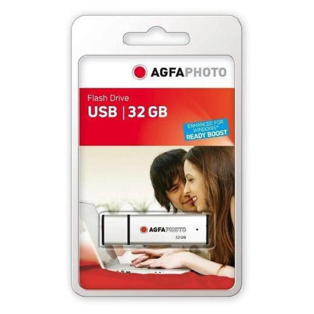 AgfaPhoto 10514 USB-stick 32GB - Zwart