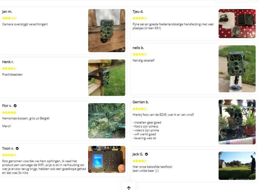 Camouflage EZ45 WiFi Wildcamera - Camouflage Groen