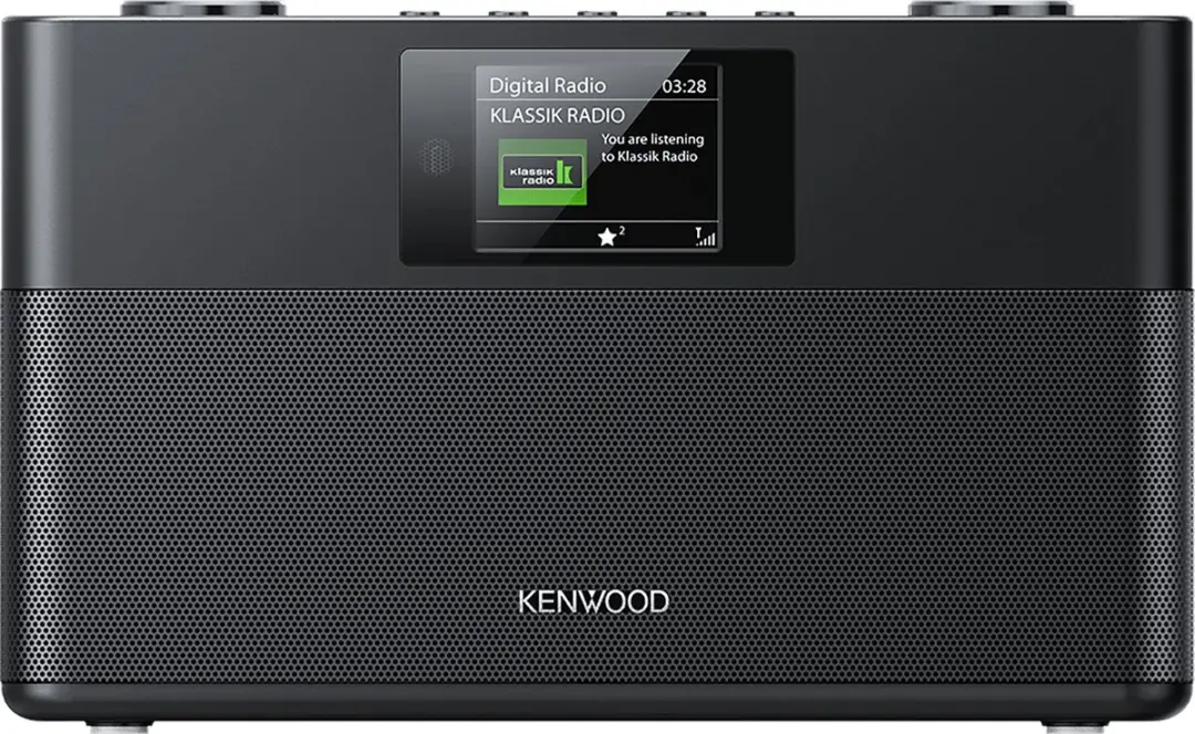 Kenwood CR-ST85DAB Stereo Radio - DAB+ Bluetooth 20W - Zwart