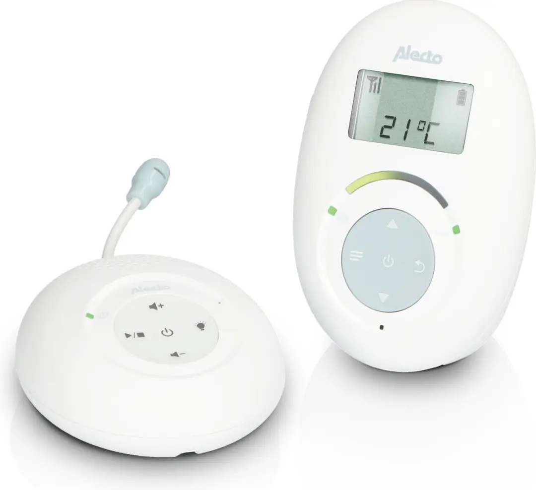 Alecto DBX120 Full Eco DECT Babyfoon - Wit