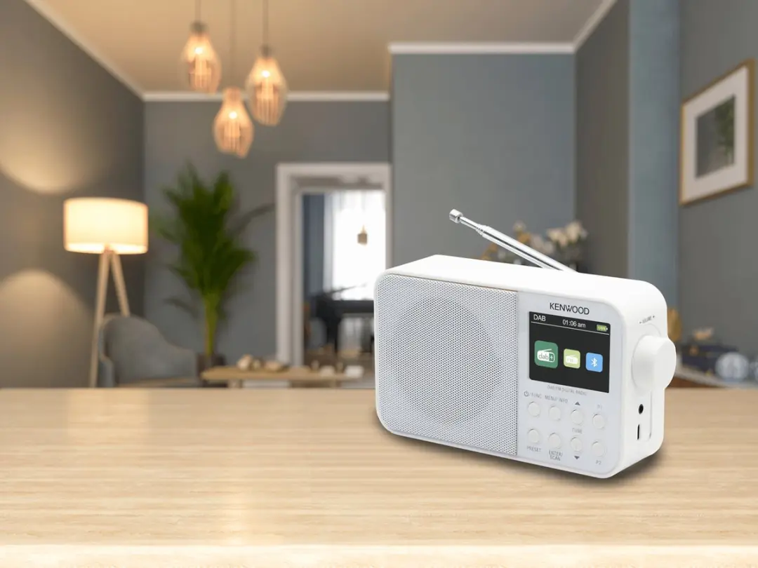 Kenwood CR-M30DAB DAB+ Radio - Wit