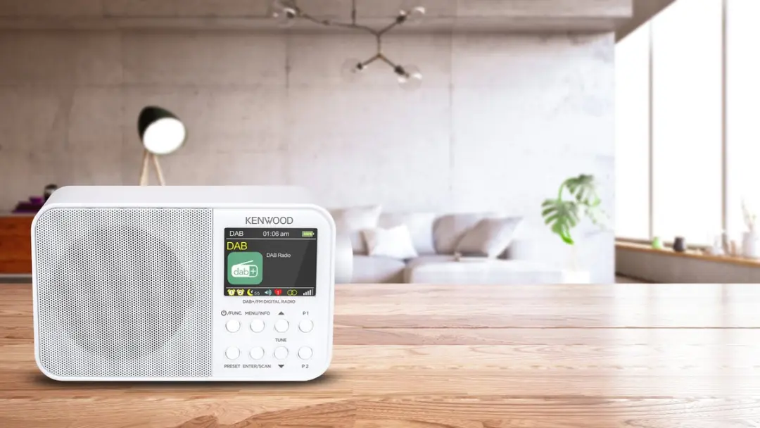 Kenwood CR-M30DAB DAB+ Radio - Wit