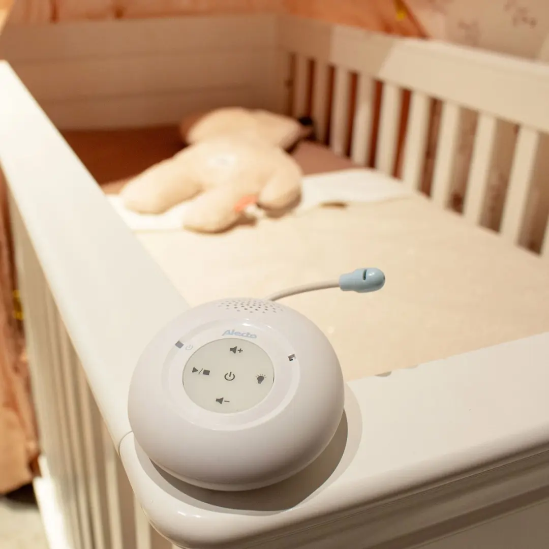 Alecto DBX-112 Full Eco DECT Babyfoon - Wit/Blauw