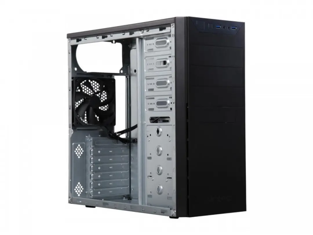 Antec VSK 4000E-U3 Midi Tower - Zwart