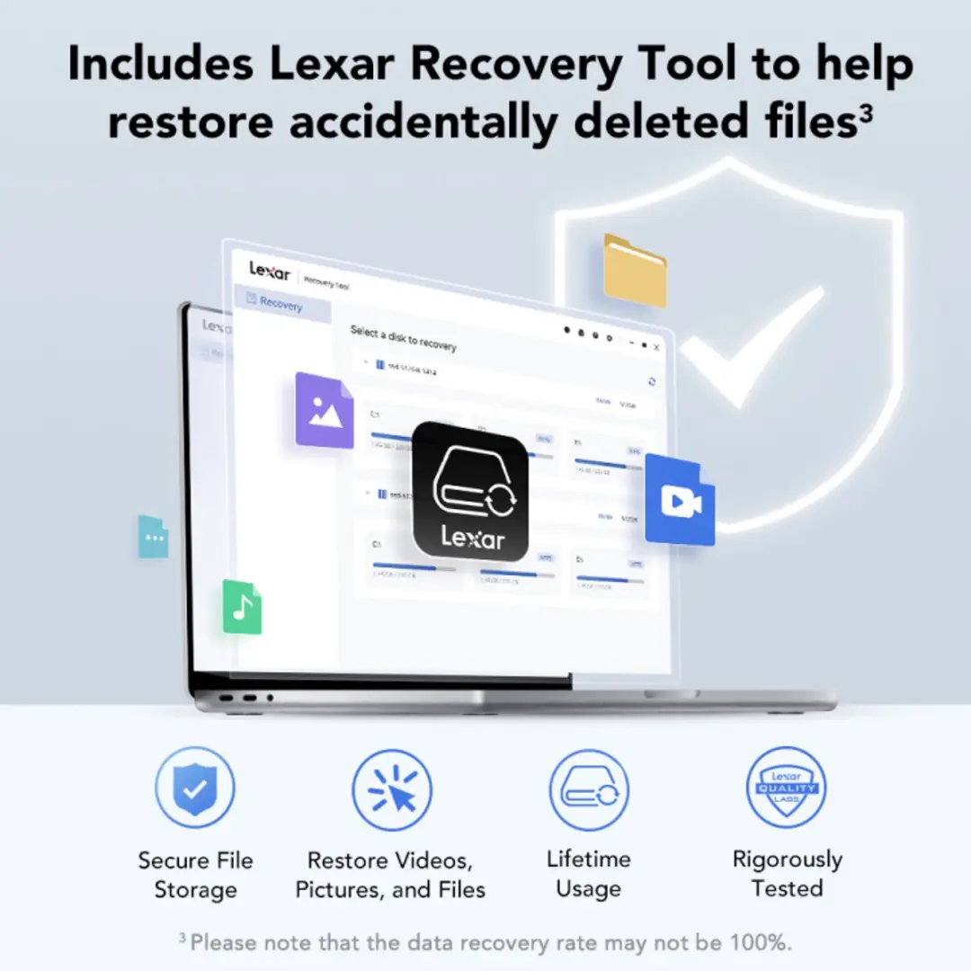 Lexar NQ780 Serie SSD 1TB - NVMe M.2 PCIe 4.0 - Zwart