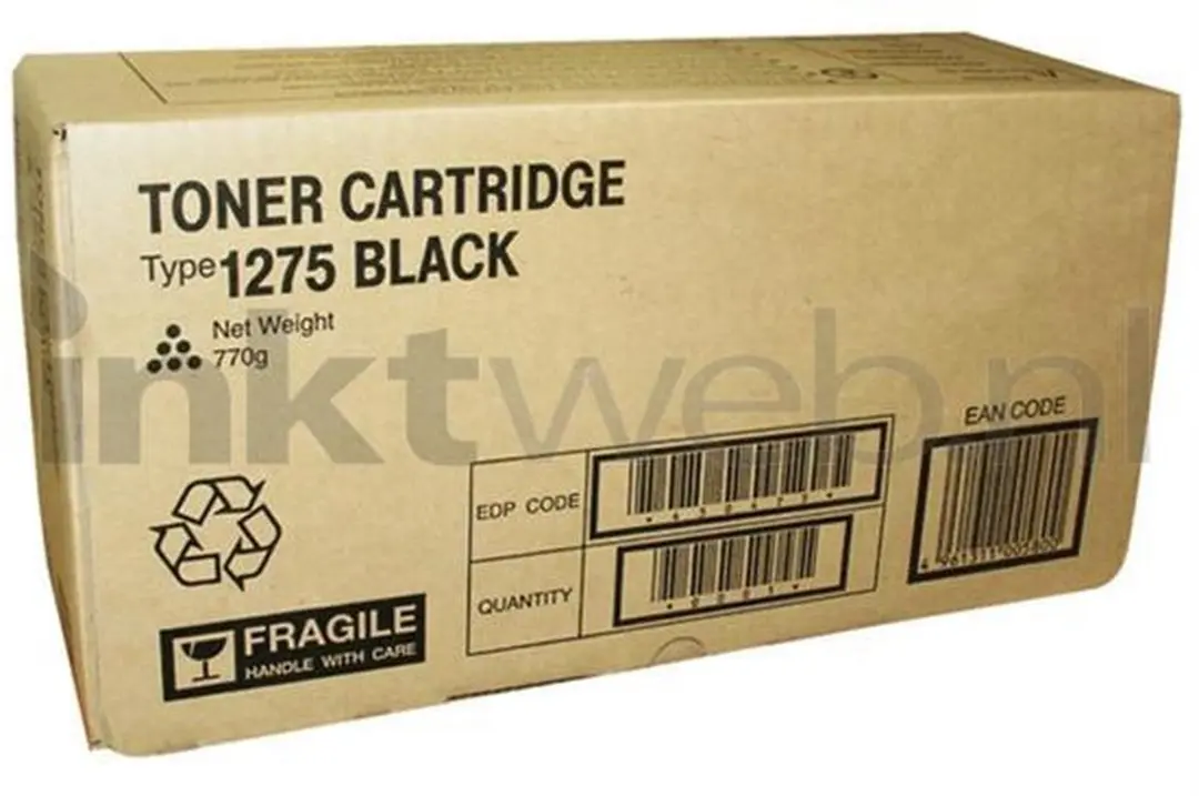 Ricoh 1275 Tonercartridge Zwart 412641