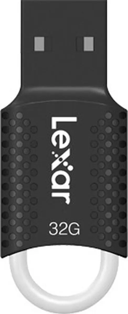 Lexar JumpDrive V40 LJDV40-32GAB USB-stick 32GB - Zwart