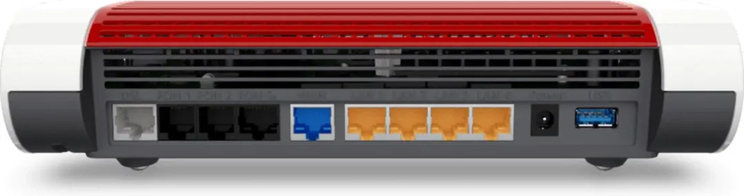 FRITZ!Box 7590 AX Router - WiFi 6 Dual-Band - 1200+2400 Mbps
