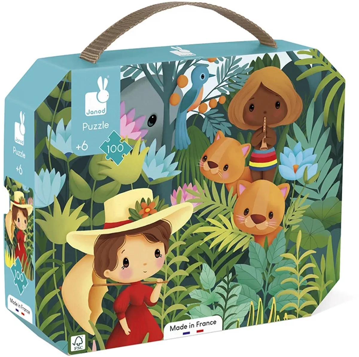 Janod Puzzel Rousseau 100 Stuks