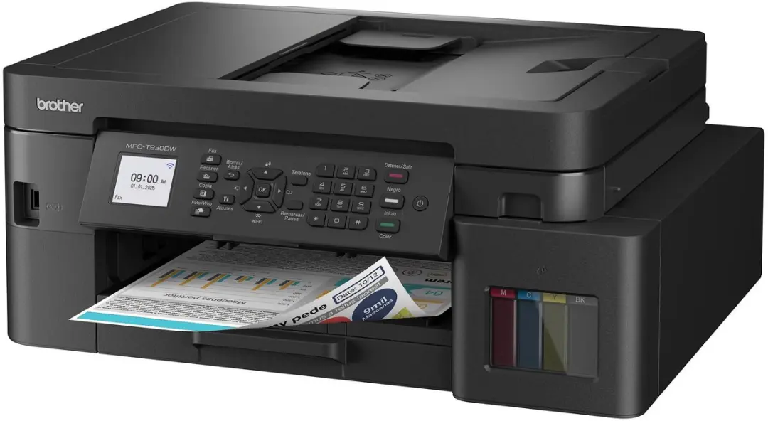 Brother MFC-T930DW Multifunctionele Printer - 4 Kleuren - Zwart - afbeelding 6 van 6
