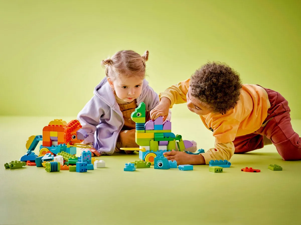 LEGO DUPLO 10451 Dinosaurussen op Wielen - 108 Stukken