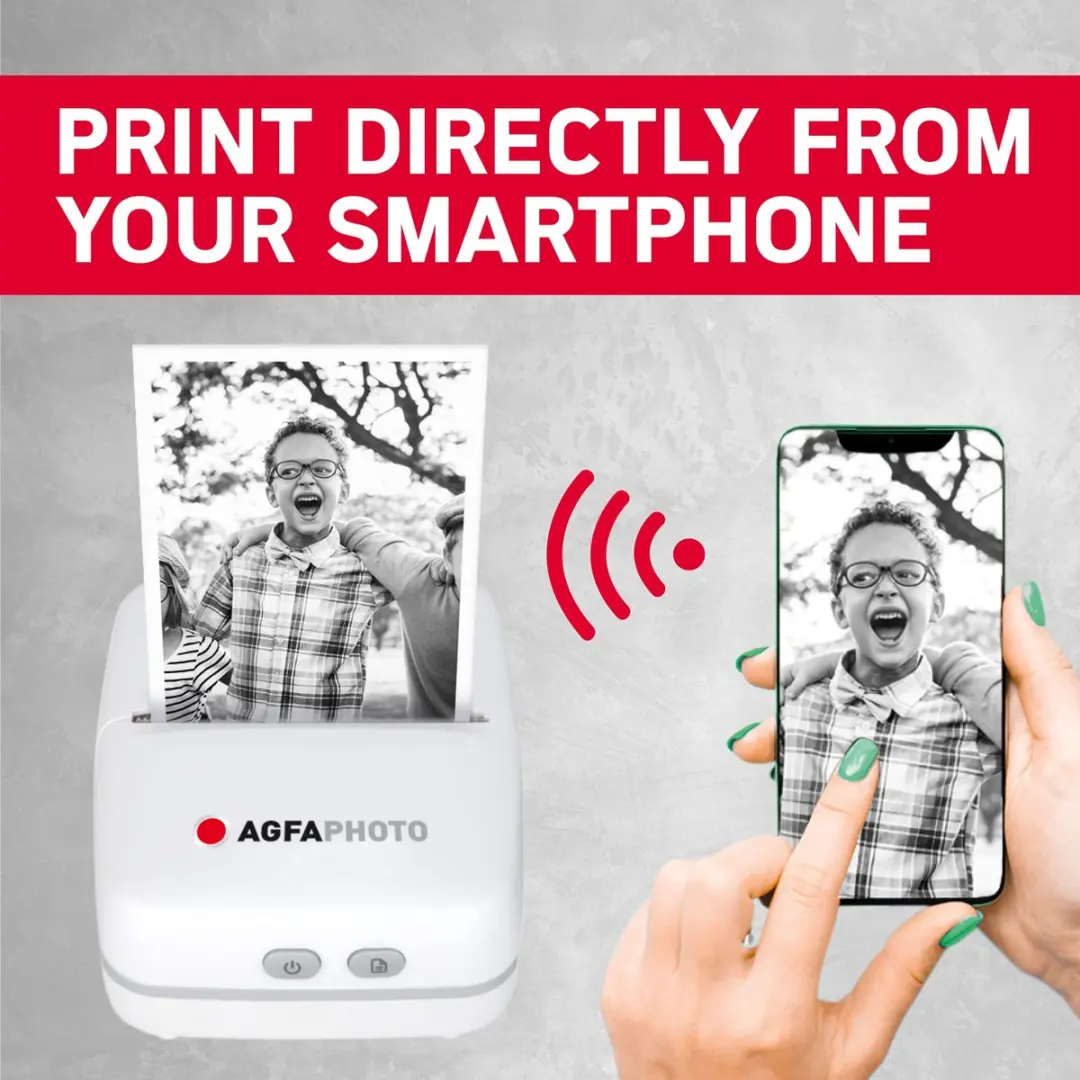 AgfaPhoto Realpix Pocket Printer ARKMPW - Wit