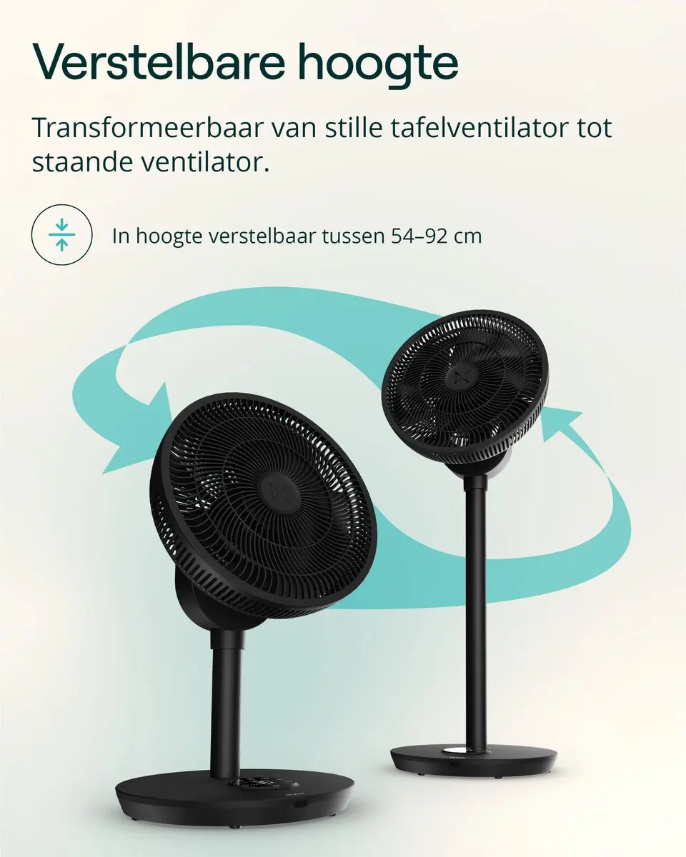 Duux Whisper Flex 2 Smart Statiefventilator 21.5W - 30 Snelheden