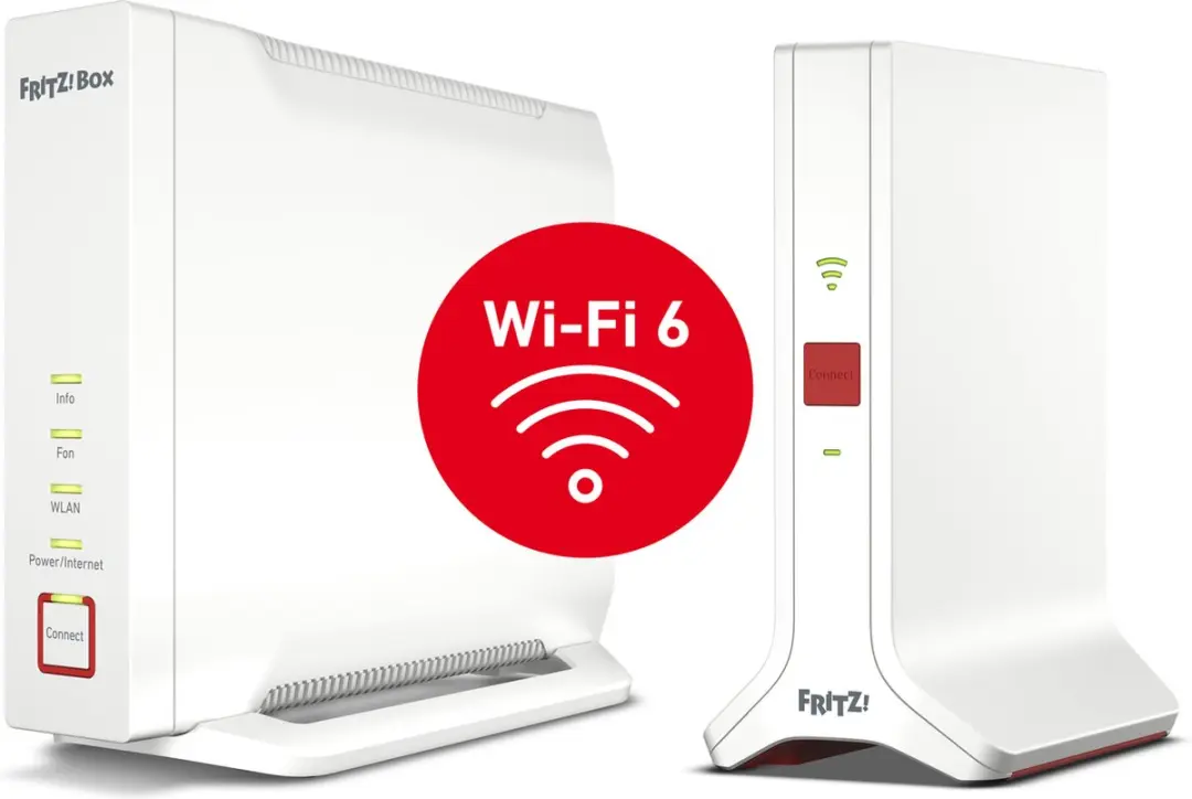 FRITZ!Mesh Set 4060 + 3000 AX Tri-band WiFi 6 - 2-pack