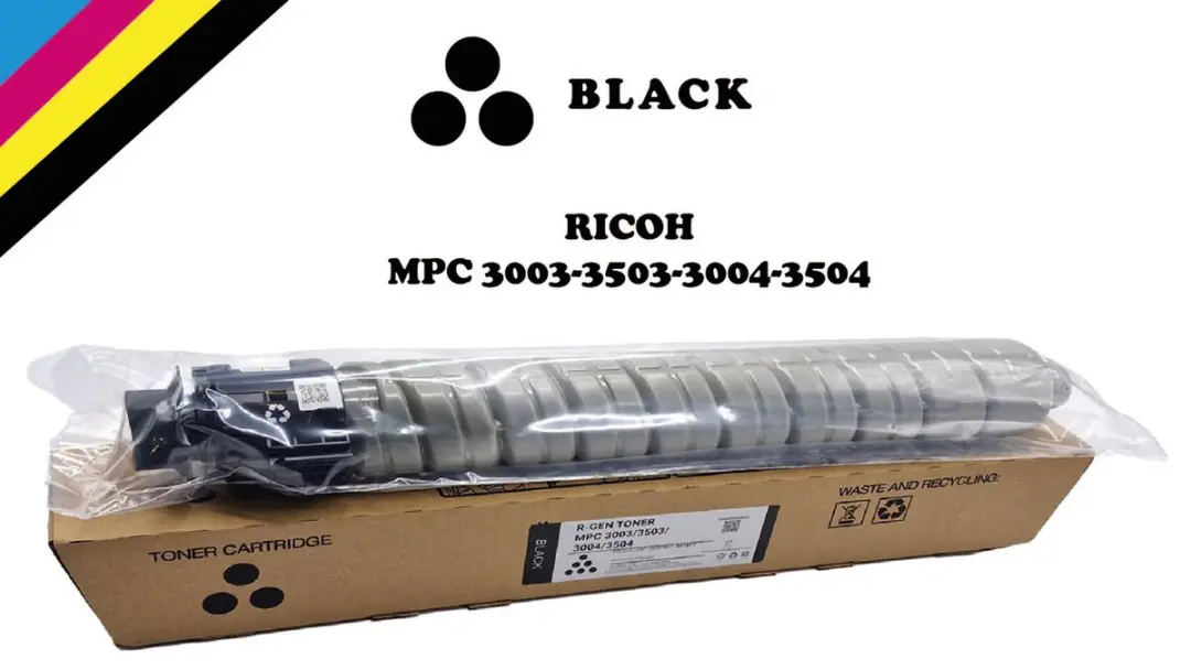 Ricoh MP C3003/3503/3004/3504 Toner - Zwart