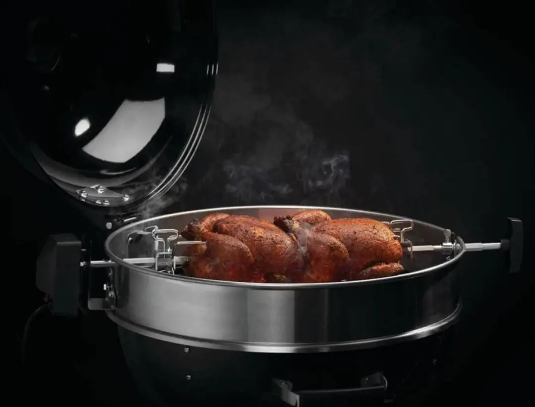 Napoleon Draaispit PRO Kettle 69242 - RVS/Zwart