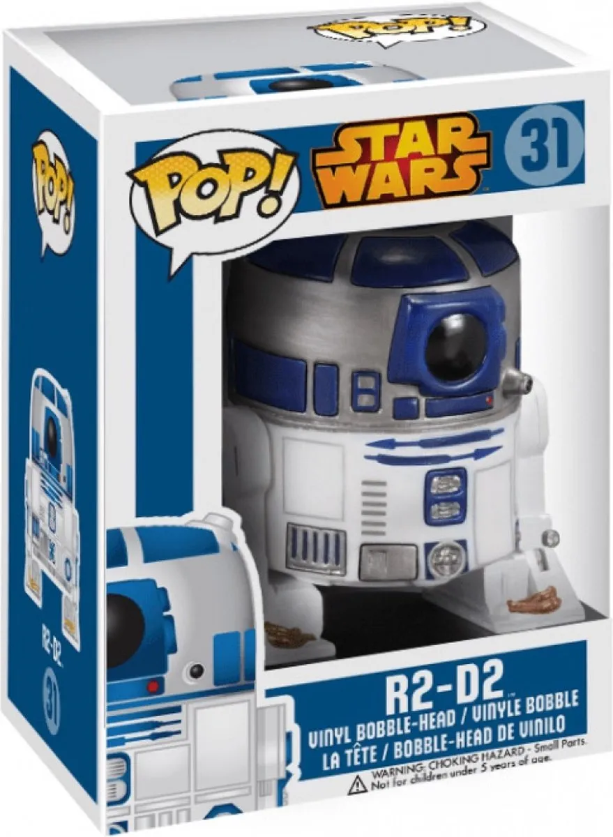 Funko Pop Star Wars R2D2 Verzamelfiguur - Multi