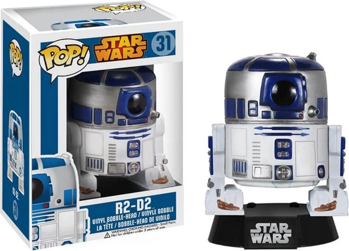Funko Pop Star Wars R2D2 Verzamelfiguur - Multi