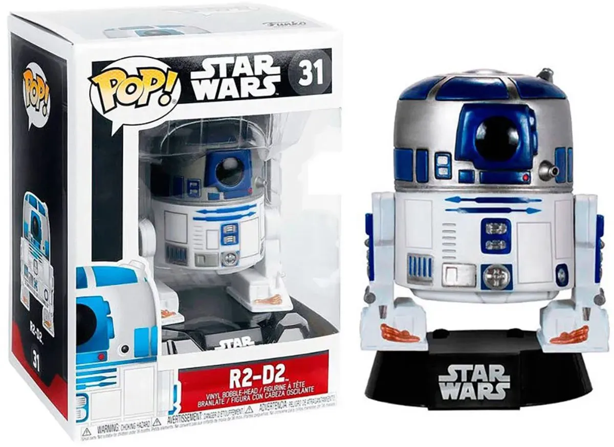 Funko Pop Star Wars R2D2 Verzamelfiguur - Multi