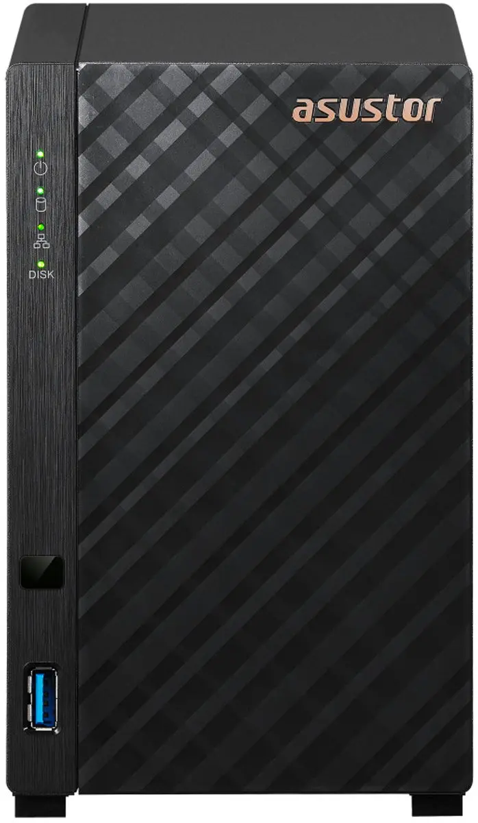 Asustor AS1102TL NAS - 2 Slots - 1TB - Zwart