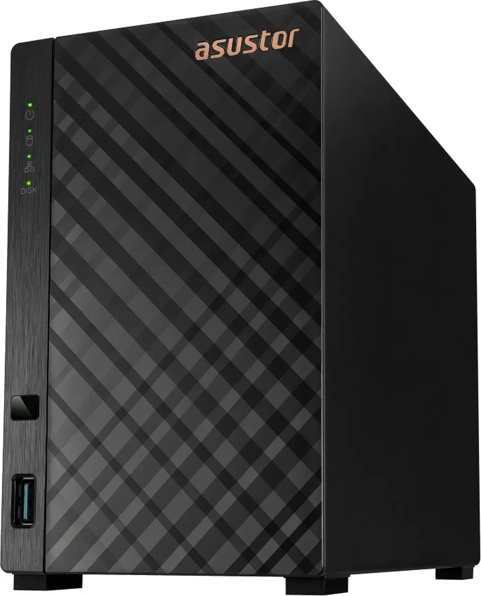 Asustor AS1102TL NAS - 2 Slots - 1TB - Zwart