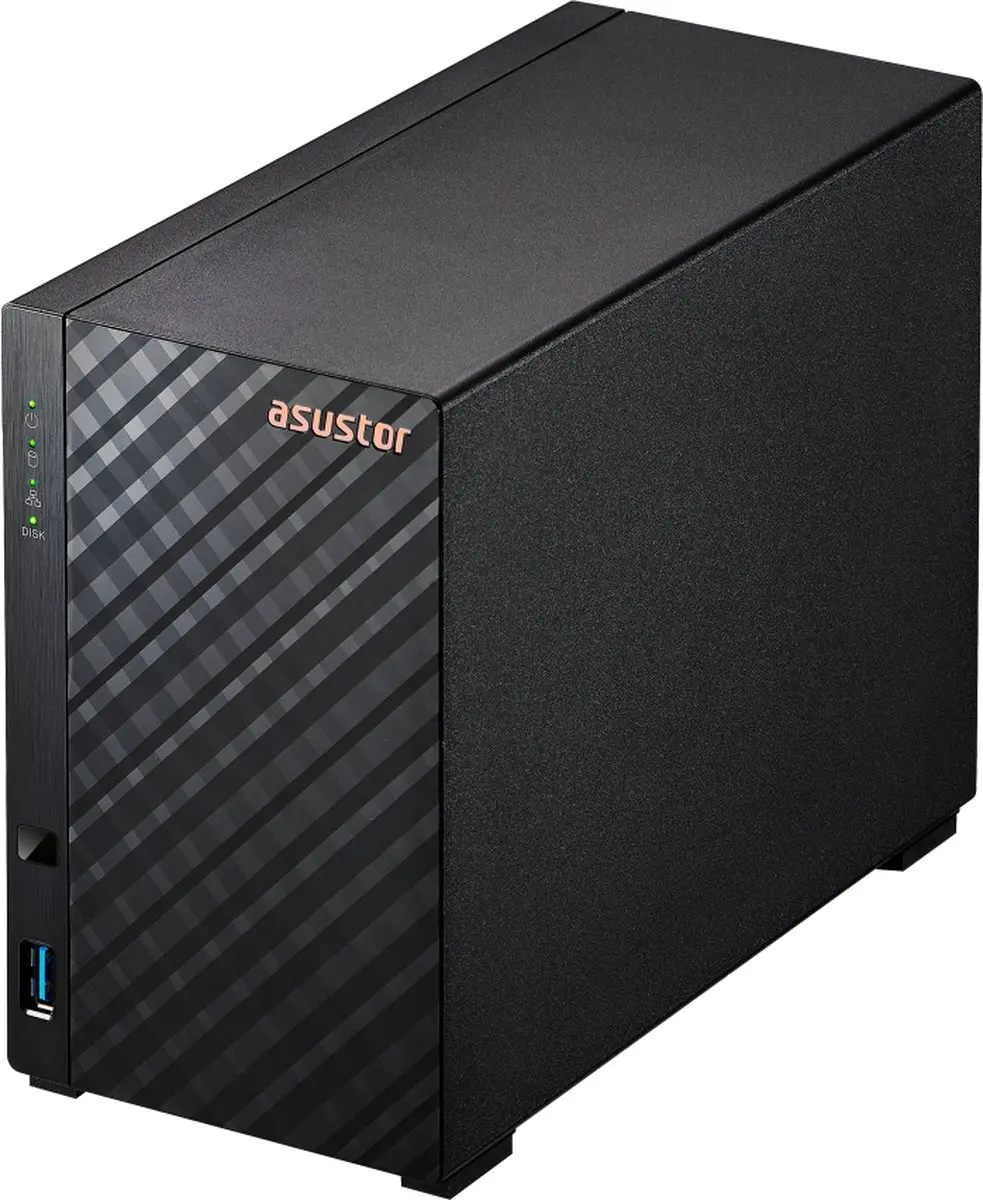 Asustor AS1102TL NAS - 2 Slots - 1TB - Zwart