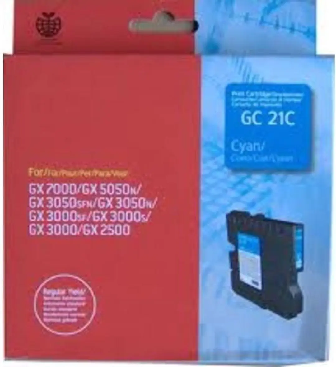 Ricoh GX3000 Cyaan 405533 - Inktcartridge - 14500 pagina's