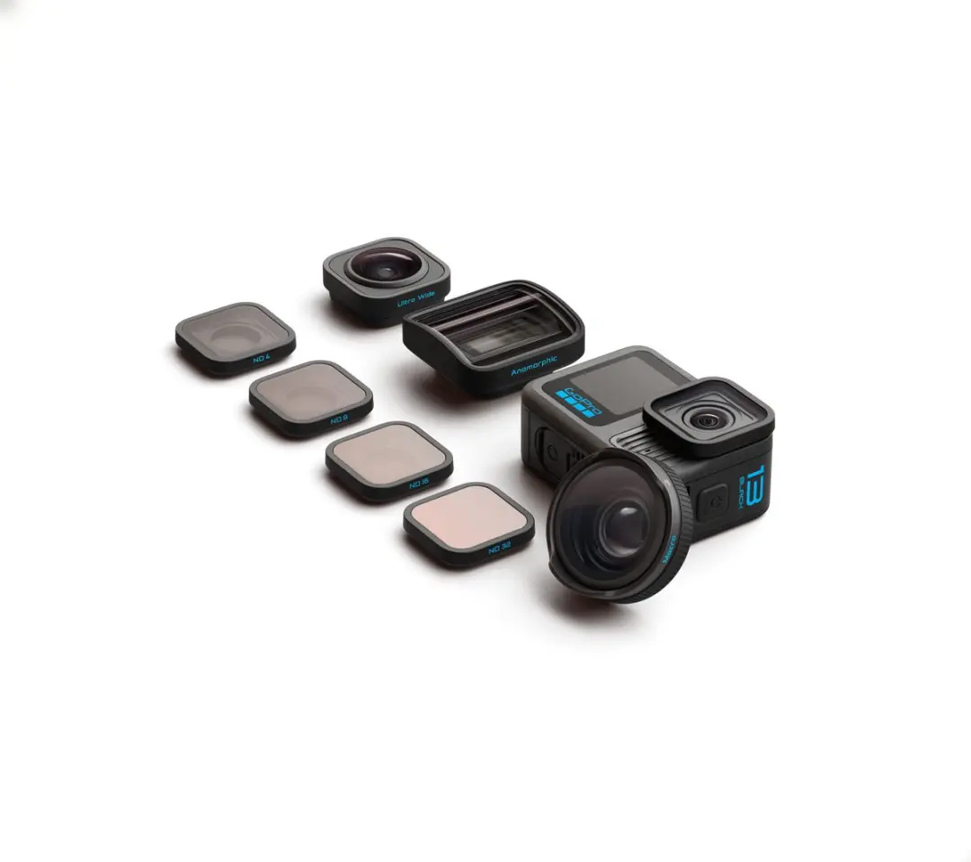 GoPro Lens Collection voor HERO13 Black - 3 Lenzen - Zwart