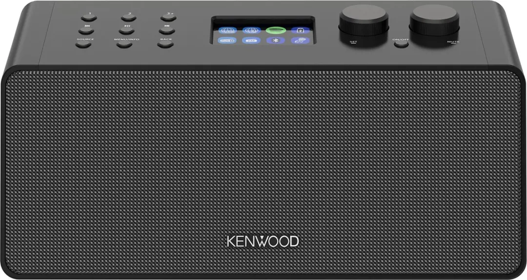 Kenwood CR-ST90S Smart Radio - 8 uur batterij - Zwart