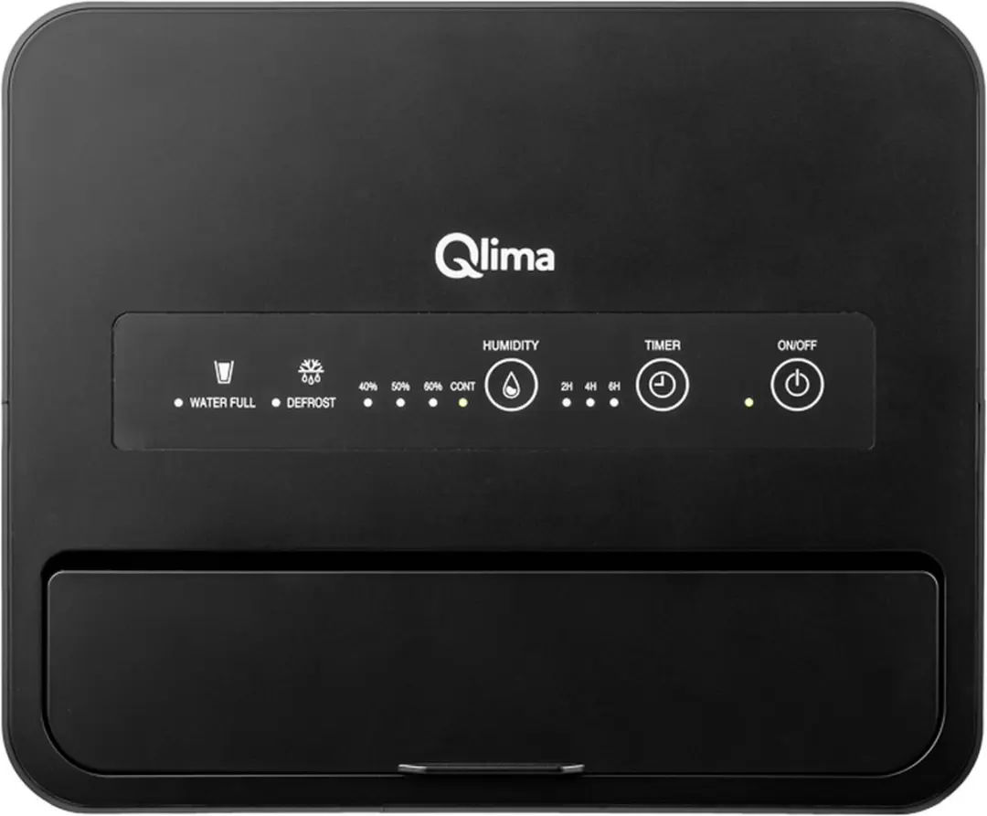 Qlima D 812 Smart Luchtontvochtiger 12L - Grijs