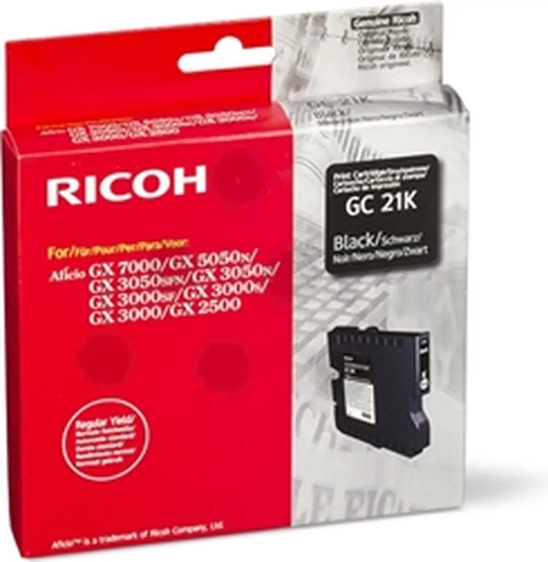 Ricoh GX3000 Inkjetpatroon Zwart - 78ml