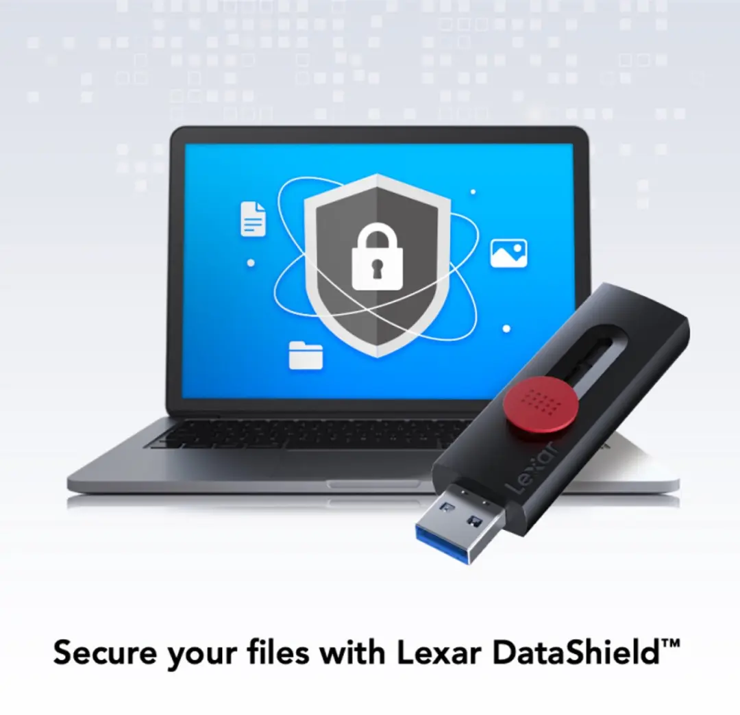 Lexar JumpDrive D300 USB Flash Drive 32GB - Zwart