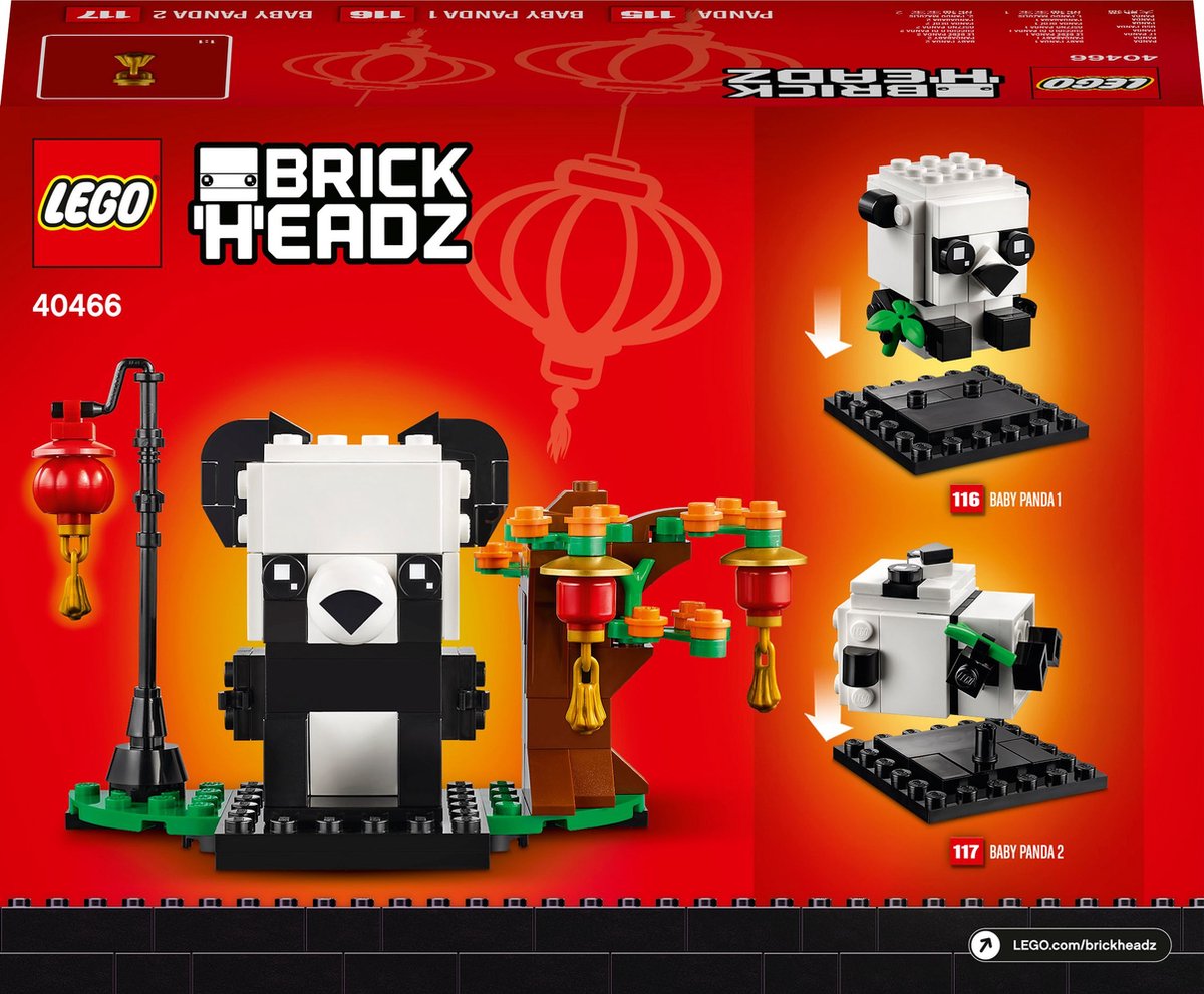 Lego Brickheadz 40466 Chinees Nieuwjaar - Panda