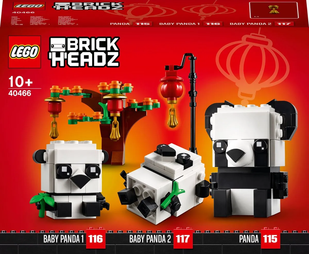 LEGO Brickheadz 40466 Chinees Nieuwjaar Panda