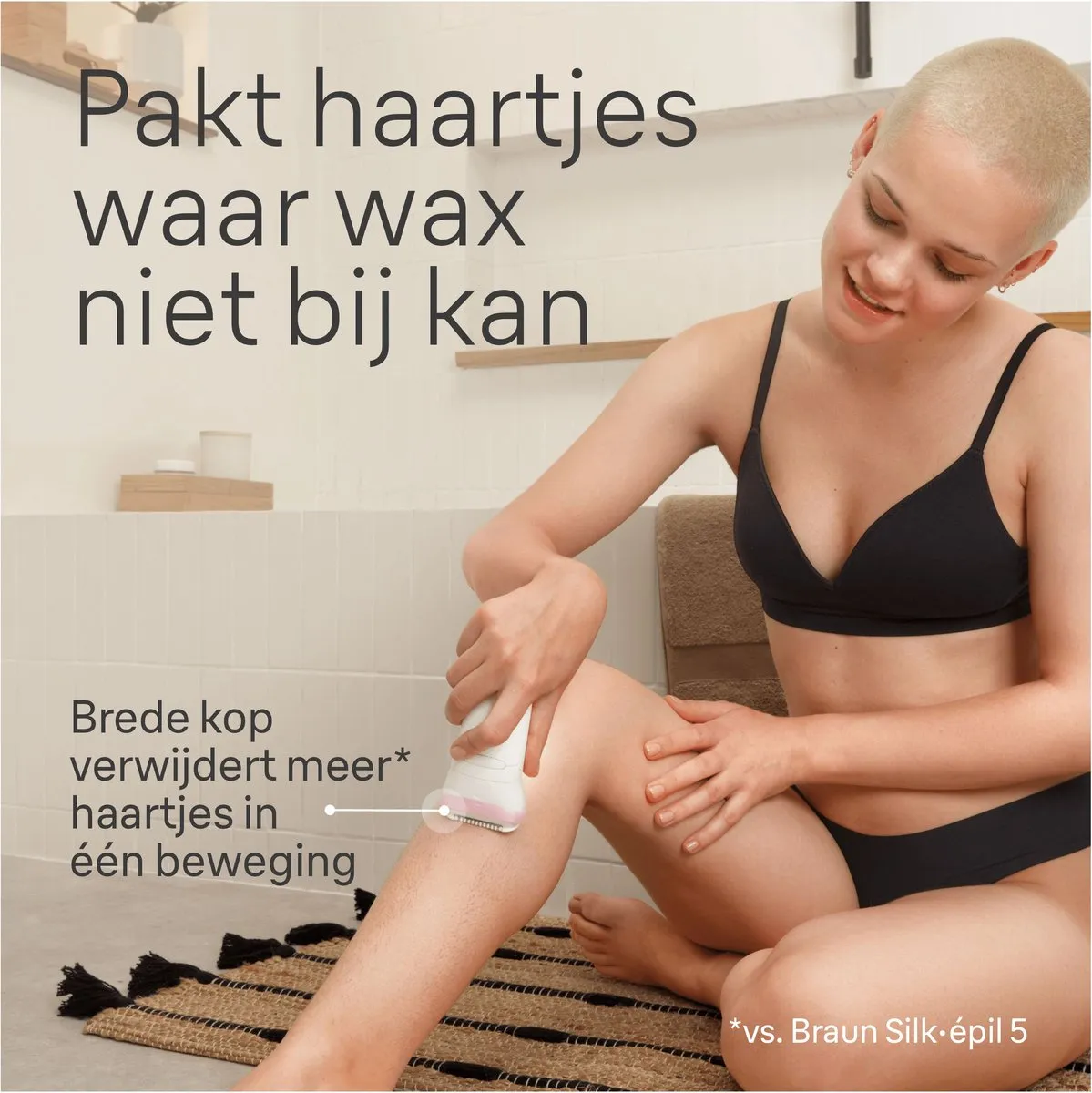 Braun Silk·épil 7 BR2-225151 Epilator - Wit/Flamingo - afbeelding 6 van 6
