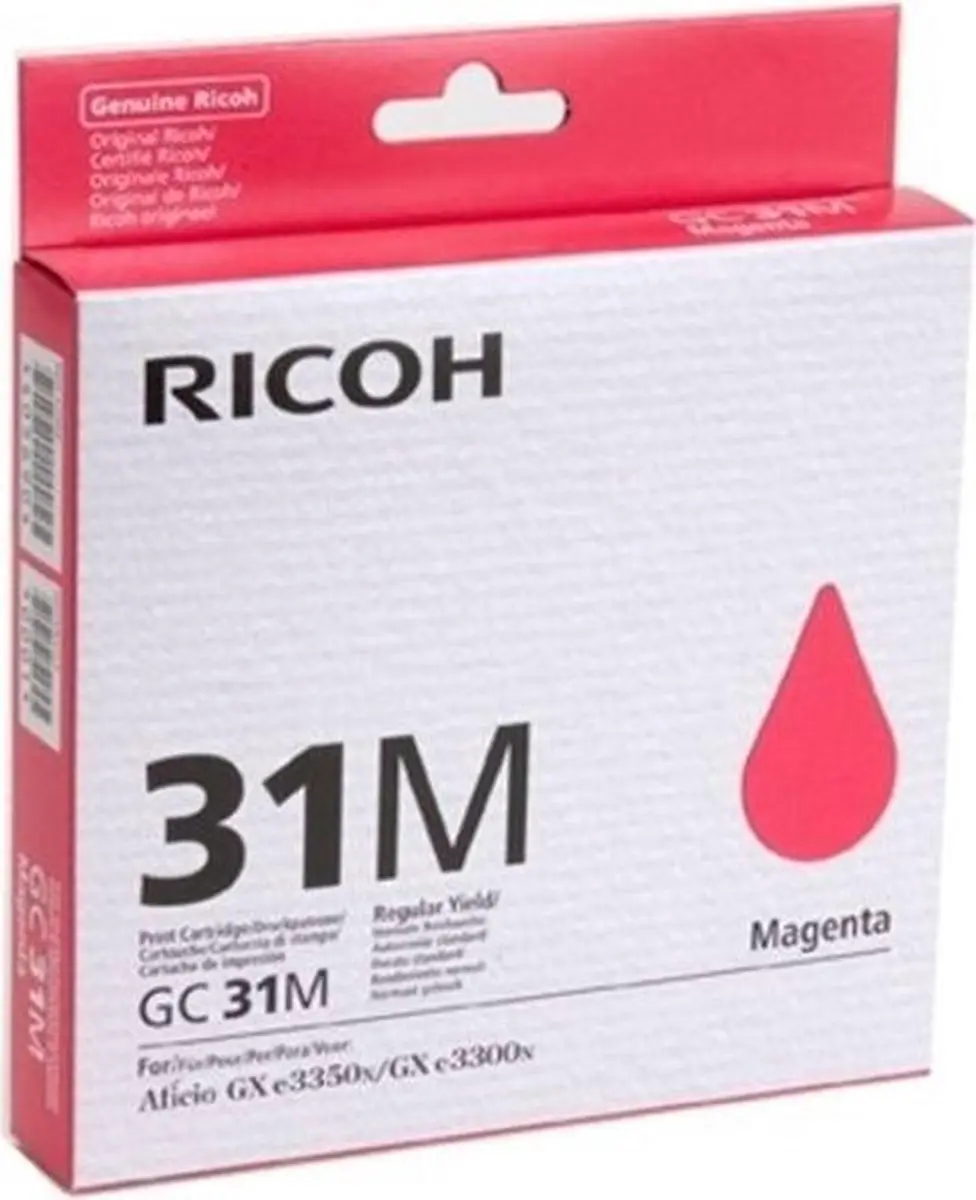 Ricoh GXE3300 Inktcartridge Magenta 405690