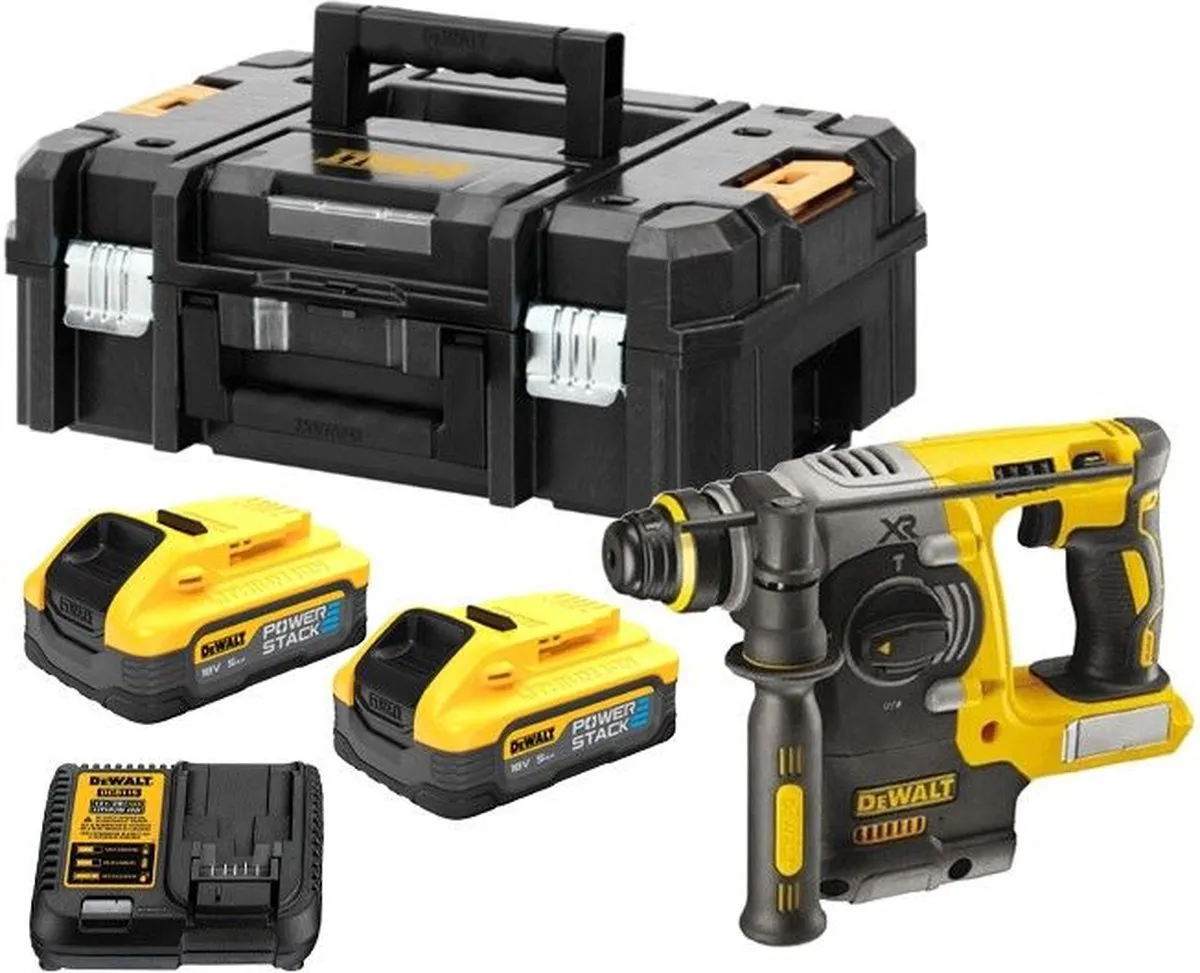 DeWalt DCH273H2T-QW 18V Accu Combihamer SDS Plus - 2x 5,0Ah