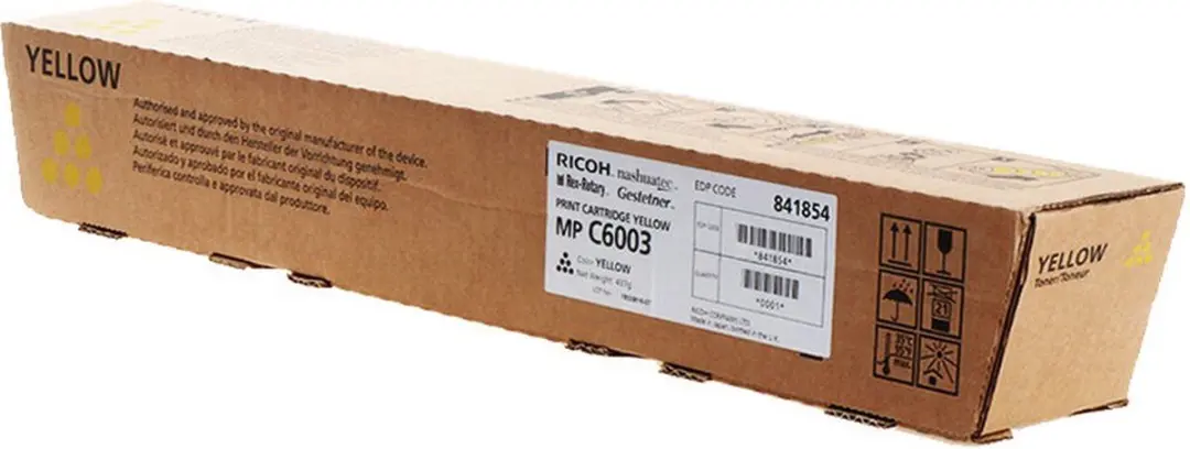 Ricoh 841854 Geel Tonercartridge - 22.500 Pagina's