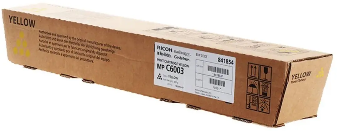 Ricoh 841854 Geel Tonercartridge - 22.500 Pagina's