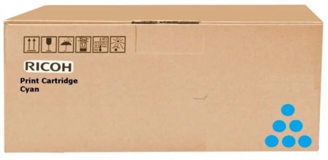 Ricoh 407532 Toner - Cyaan - 4000 pagina's