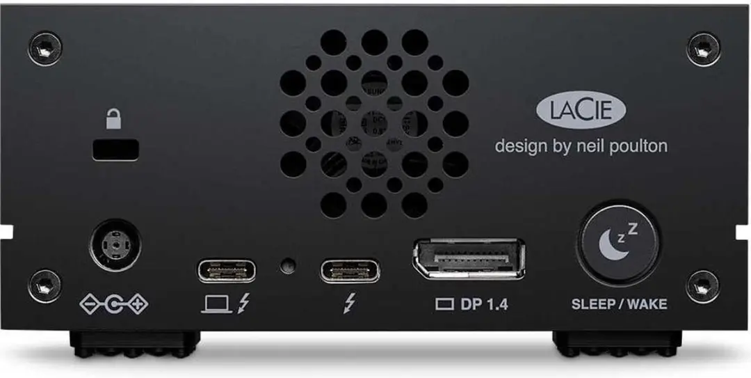 LaCie 1big Dock STHS8000800 Externe Harde Schijf 8TB - Zwart - afbeelding 6 van 6